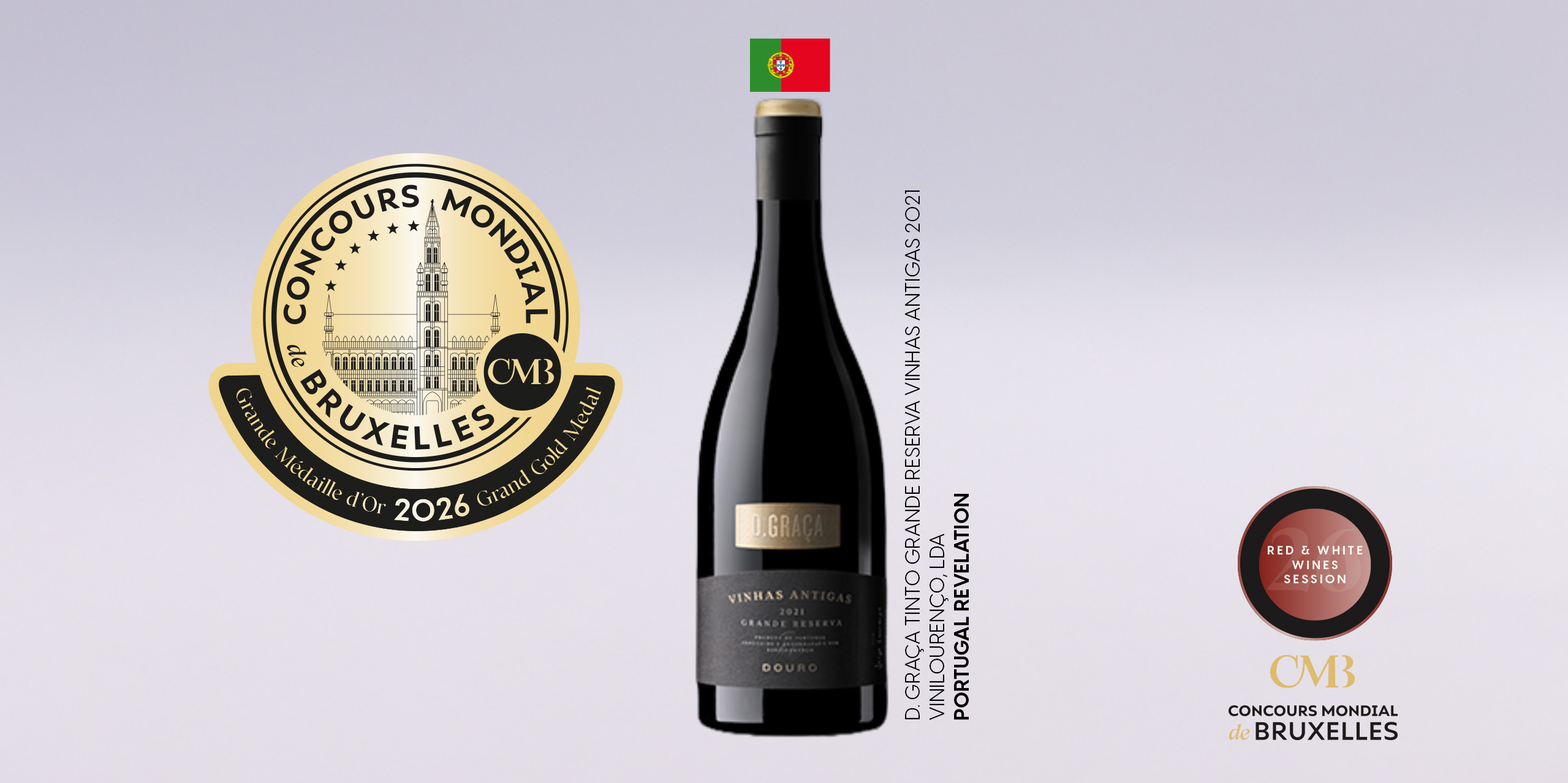Sessão Vinhos Tintos e Brancos: Segunda melhor taxa de sucesso e 23 Grandes Medalhas de Ouro para Portugal!