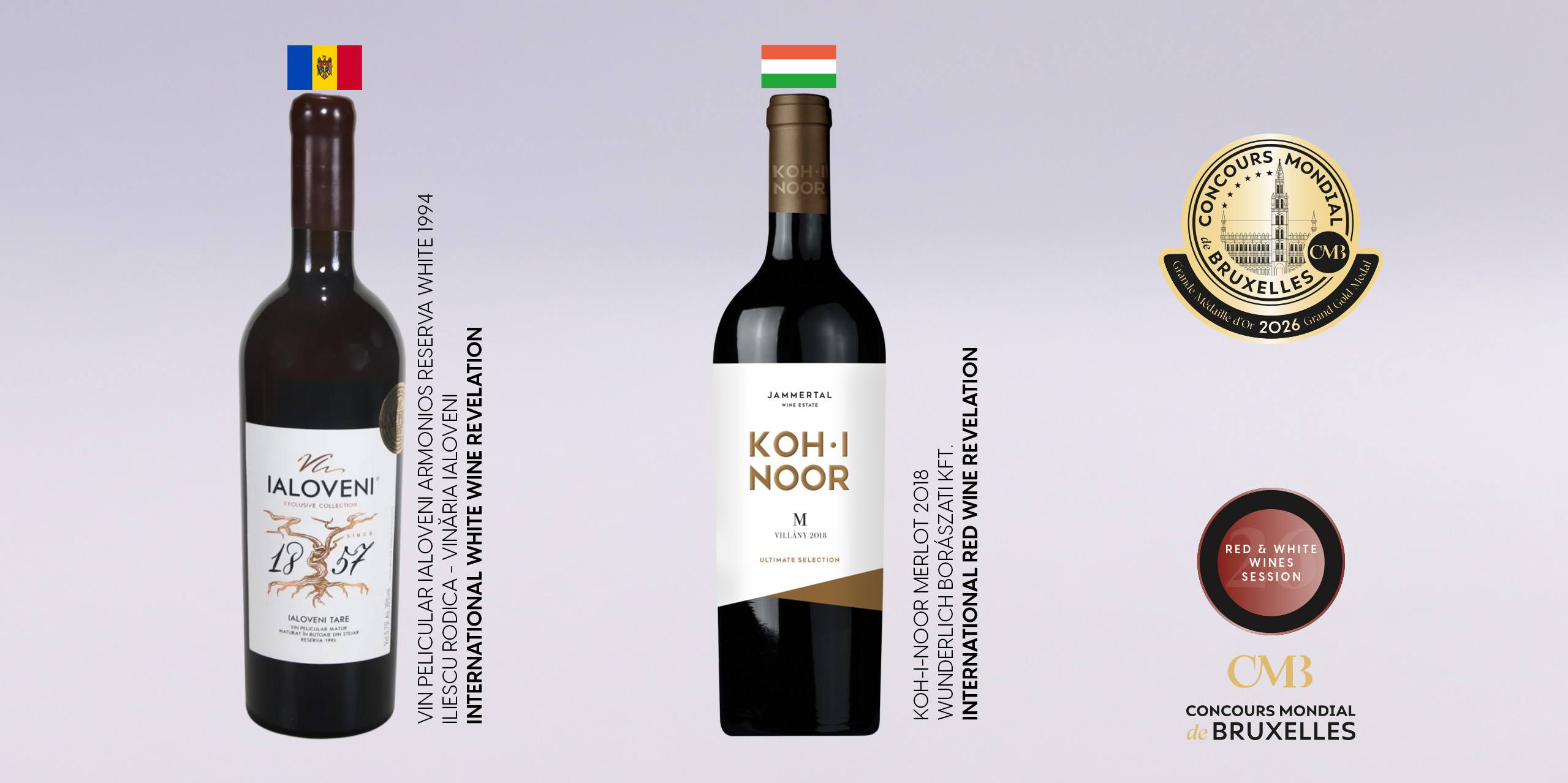Hungary and Moldova crowned International Revelations at the 2026 Red and White Wines Session of the CMB