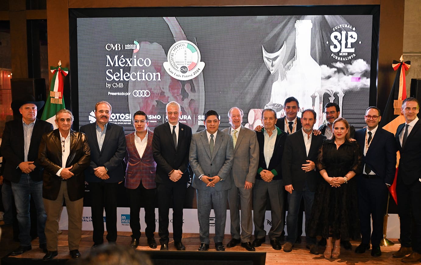 México Selection by CMB, presented by Audi, San Luis Potosí 2024 awards medals to 183 wines and 70 spirits from Mexico