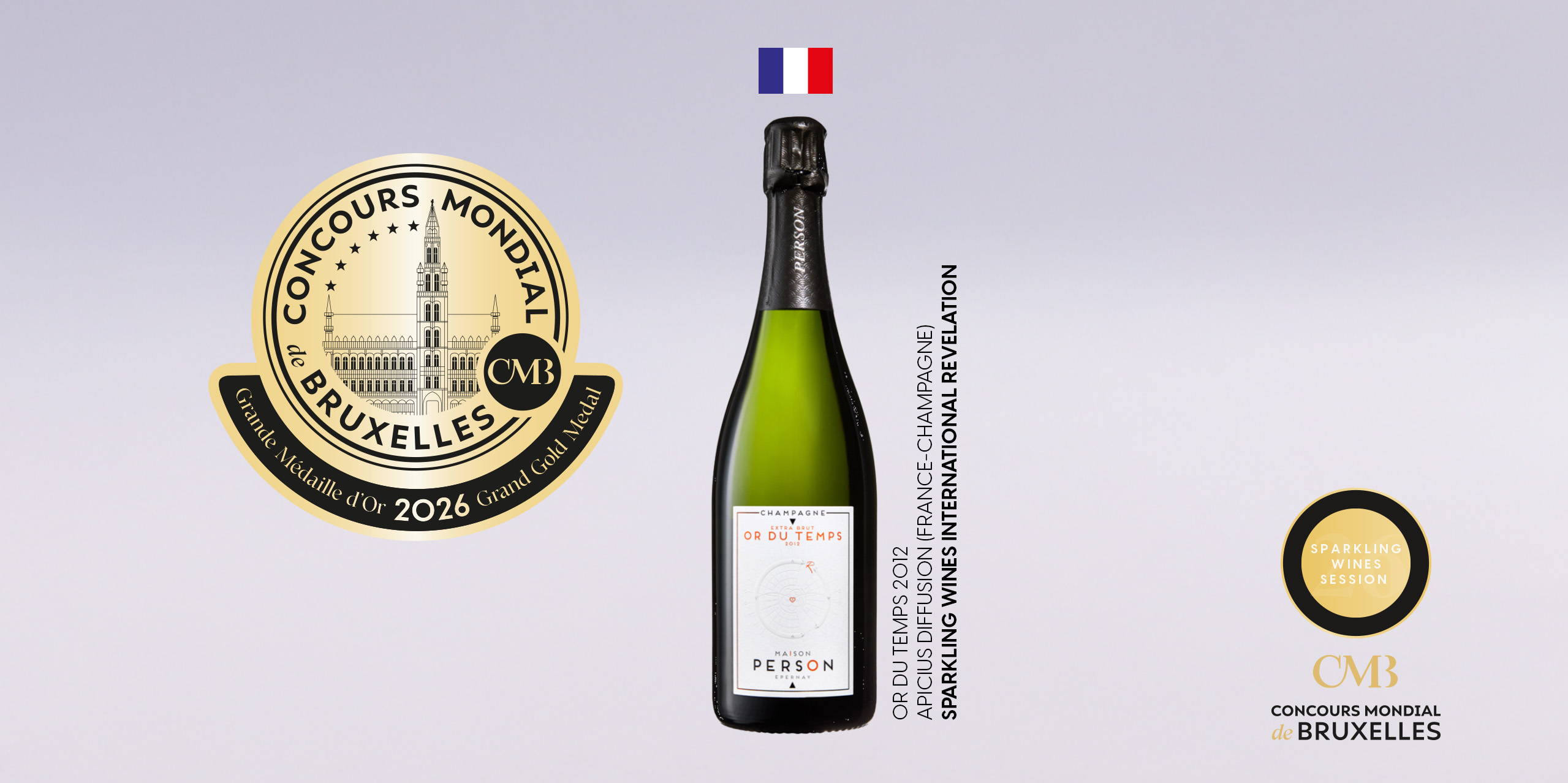 Révélation Internationale et pluie de Grandes Médailles d’Or, la France domine l’édition 2026 des Vins Effervescents du CMB