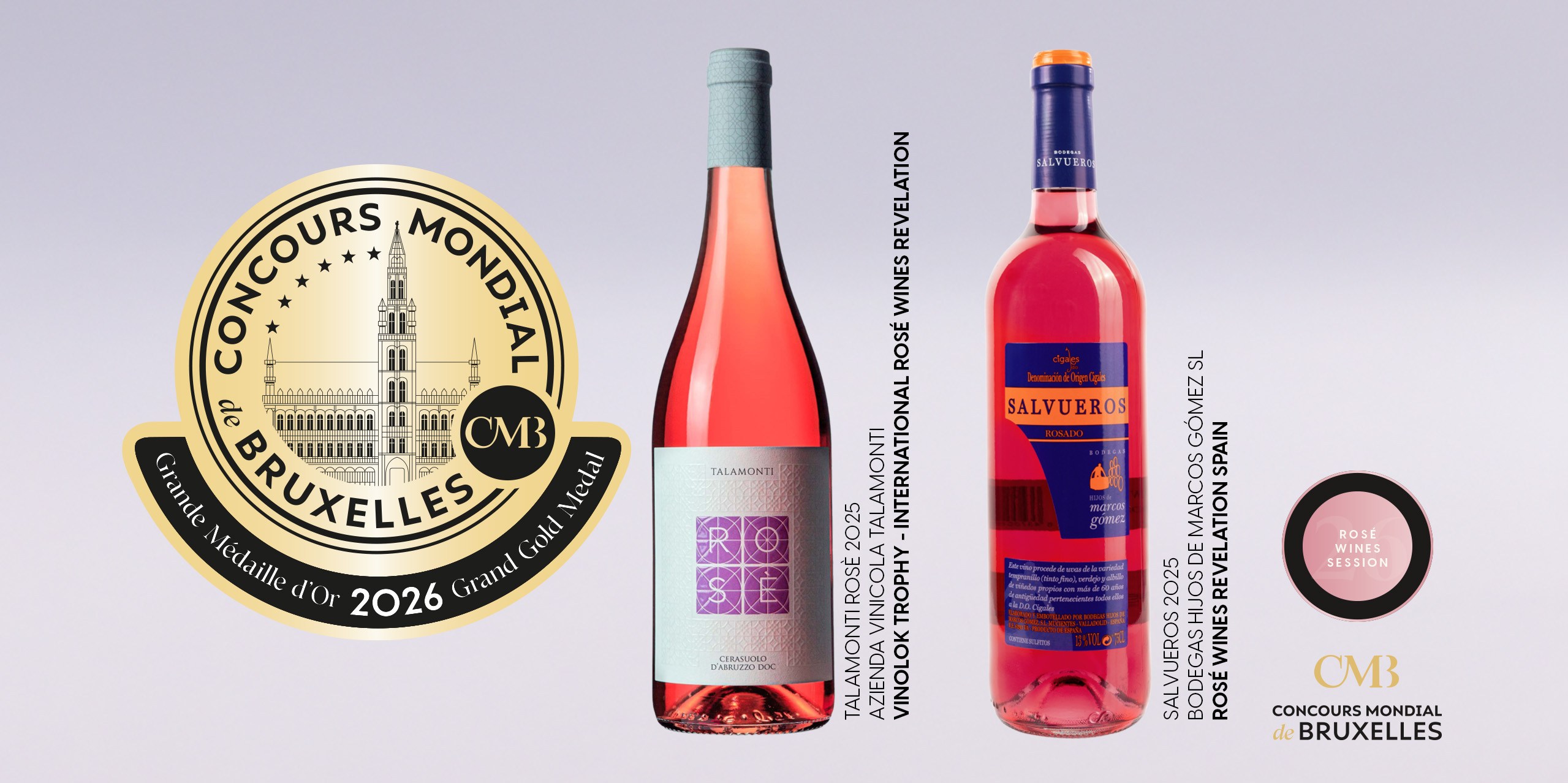 Sesión de Vinos Rosados del CMB 2026: España destaca por la calidad de sus rosados en una edición marcada por el alto nivel internacional