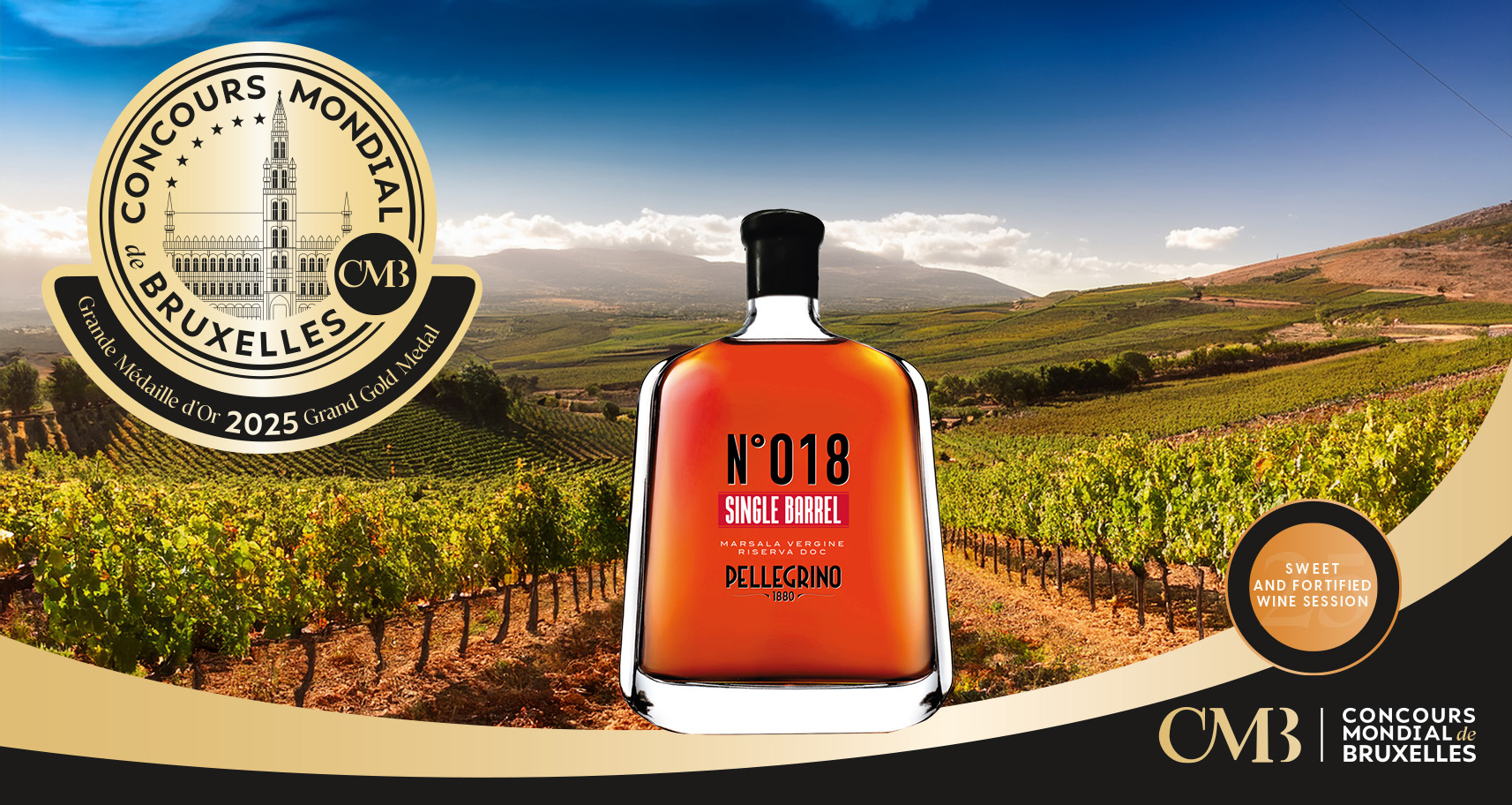 Trionfo della Sicilia alla Sessione Vini Dolci e Fortificati del CMB!